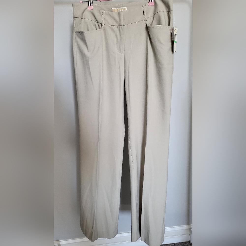 Michael Kors-Tan Dress Pants Size 8 NWT